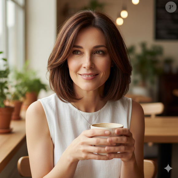 Nos anos 1990, modelos como Christy Turlington representaram muito bem esse estilo, que volta com camadas leves, praticamente invisíveis, e a escova modelada, que deixa os fios bem alinhados