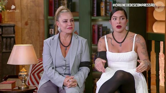 Luana Targinno e Flor Fernandez foram as últimas eliminadas de 'A Fazenda 16', na quinta-feira (12)