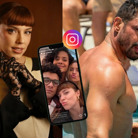 Panelinha em 'Vale Tudo'? Alice Wegmann faz story suspeito e web aponta alfinetada em Cauã Reymond após polêmica com Bella Campos