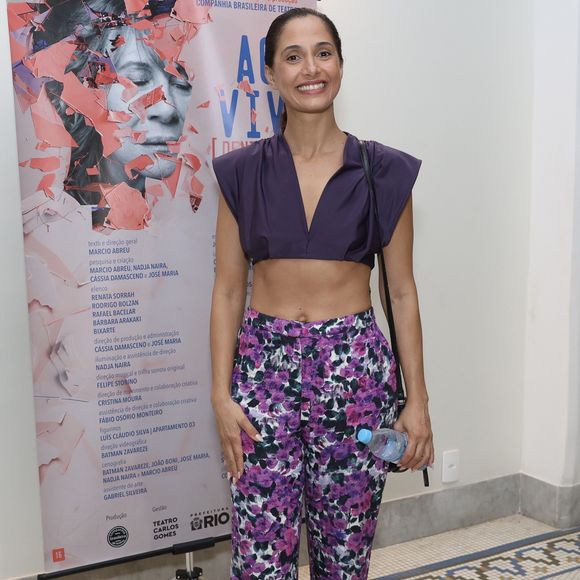 Camila Pitanga foi diagnosticada com a pneumonia provocada pela bactéria Mycoplasma pneumoniae