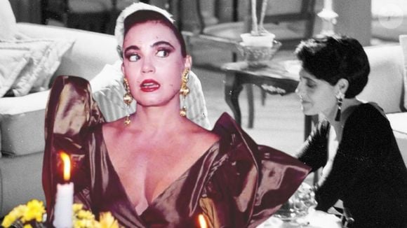 Regina Duarte, a Maria do Carmo de 'Rainha da Sucata' quase viveu Diná (Christiane Torloni) na novela 'A Viagem'