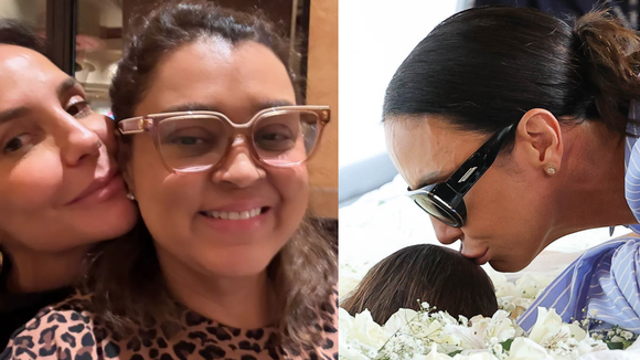 Ivete Sangalo vai às lágrimas e beija o corpo de Preta Gil em última homenagem à amiga