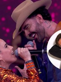 Provocação? Clima de intimidade entre Wanessa e Luan Pereira na TV faz web criar teorias sobre Dado Dolabella