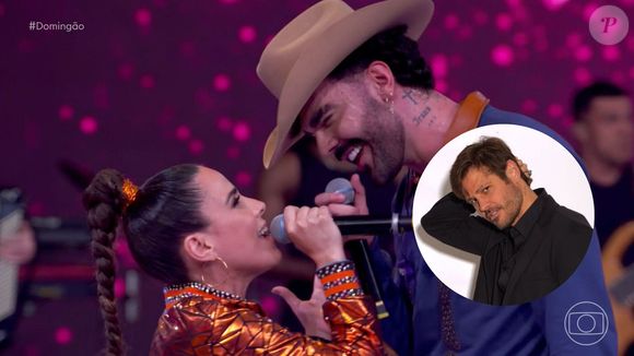 Wanessa Camargo e Luan Pereira causaram no encerramento do 'Domingão com Huck'