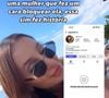 Neymar bloqueou Any Awuada no Instagram