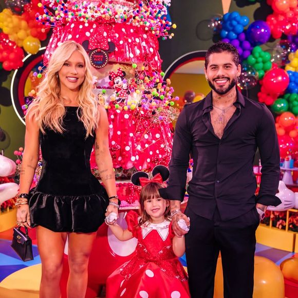 Virginia Fonseca e Zé Felipe se separaram em maio de 2025 e tiveram novo reencontro durante o aniversário luxuoso da filha Maria Alice, que faz 5 anos em 30 de maio de 2026