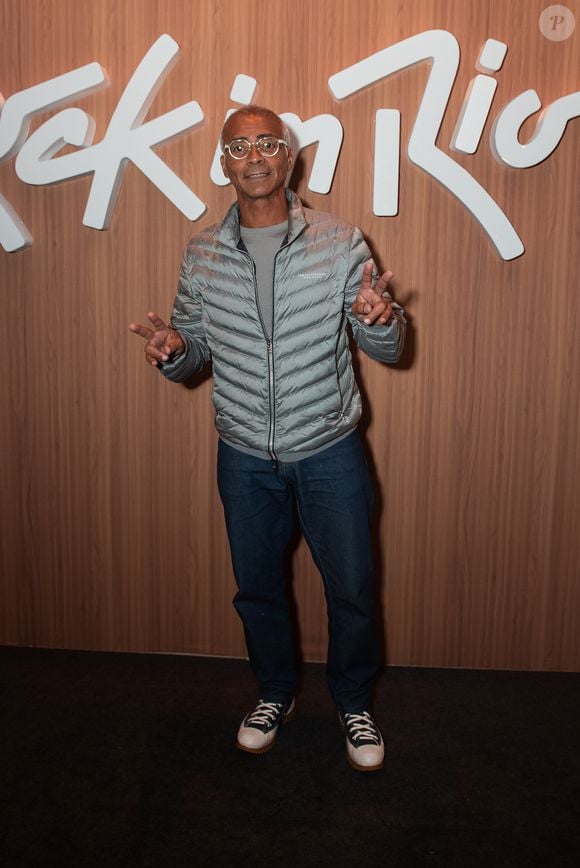Romário no 3º dia do Rock in Rio