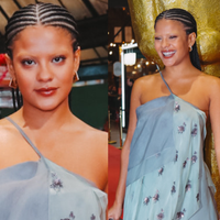 A Fátima está diferente! Bella Campos surge com sobrancelhas descoloridas e look de R$ 40 mil no Festival de Gramado; veja fotos