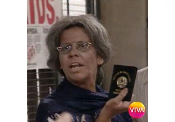 1990: Maria Gladys participou da série 'Delegacia de Mulheres'