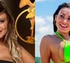 Quando entrou em 'A Fazenda', Andressa Urach já tinha silicone. Porém, atualmente ela está com 1 litro em cada seio