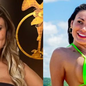 Quando entrou em 'A Fazenda', Andressa Urach já tinha silicone. Porém, atualmente ela está com 1 litro em cada seio