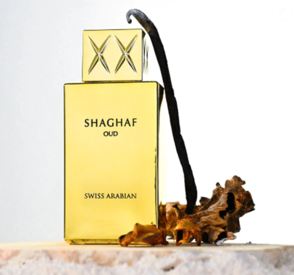 O perfume árabe clássico e elegante Shaghaf Oud, de Swiss Arabian.