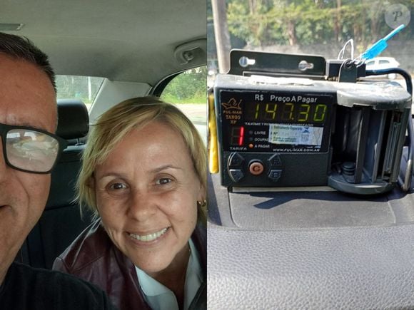 Após o fim da corrida, que deu quase R$ 150, mas foi combinada por R$ 105, Giulia Gam teria dito que estava sem bateria no celular e pagaria o taxista ao chegar nos Estúdios Globo
