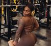 Jojo Todynho vai à academia para 'expulsar' comida popular e mostra cinturinha com 86 kg a menos. 'O dia que eu meter...'