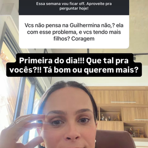 Letícia Cazarré rebateu uma crítica nas redes sociais após o anúncio de sua 7ª gravidez