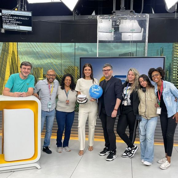 Sabina Simonato fasta quase 1h de viagem de segunda a sábado de sua casa até a Globo