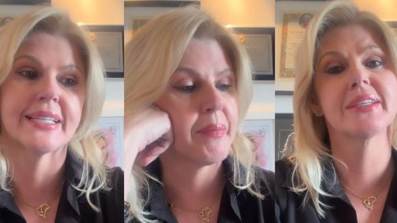 'Chorei muito. Fiquei muito tensa': aos 52 anos, Val Marchiori descobre lesão pré-maligna no intestino após exame; socialite revelou cura do câncer de mama há 7 meses