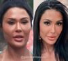 Antes e depois de Gracyanne Barbosa impressiona a web pela naturalidade adotada pela influenciadora