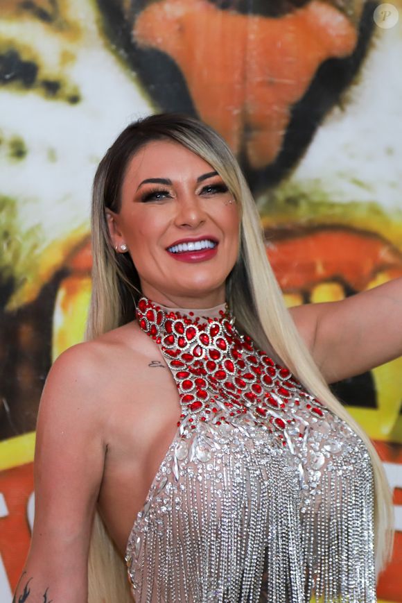 Andressa Urach vai fazer treinos de resistência para a maratona do Carnaval 2026