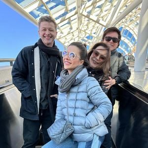 Sandy e Lucas Lima foram vistos fazendo vários passeios pelos Estados Unidos, nos últimos dias.