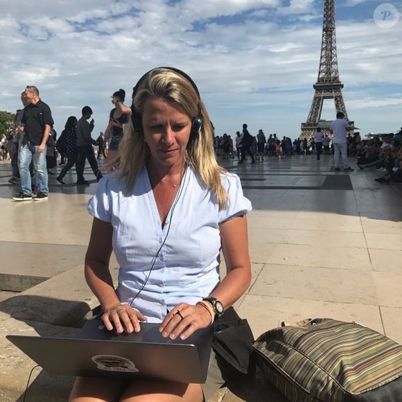 Mariana Becker correu por diversos lugares para conversar com Neymar