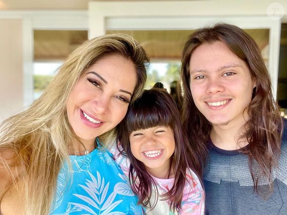 Maíra Cardi é mãe de Sofia, Lucas e Eloah