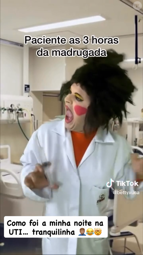 Namorado de Jojo Todynho brincou que teve uma ‘noite tranquilinha’ na Unidade de Terapia Intensiva (UTI)