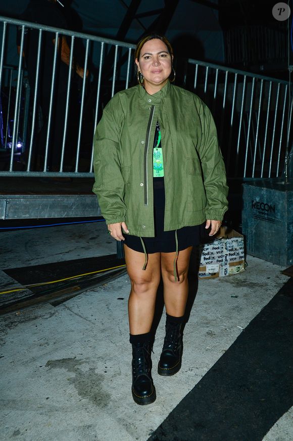A promoter Carol Sampaio no Lollapalooza 2026