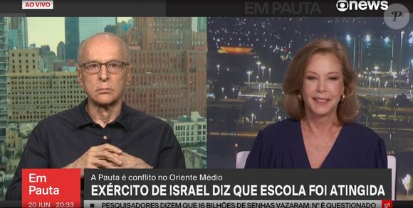 'Não sou monstro': jornalista da Globo Eliane Cantanhêde se desculpa após fala ao vivo sobre 'míssil que não mata ninguém' na guerra Israel x Irã