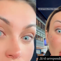 ‘Está doendo muito!': Andressa Urach admite estar 'arrependida' de ter mudado a cor dos olhos com cirurgia e pede orações