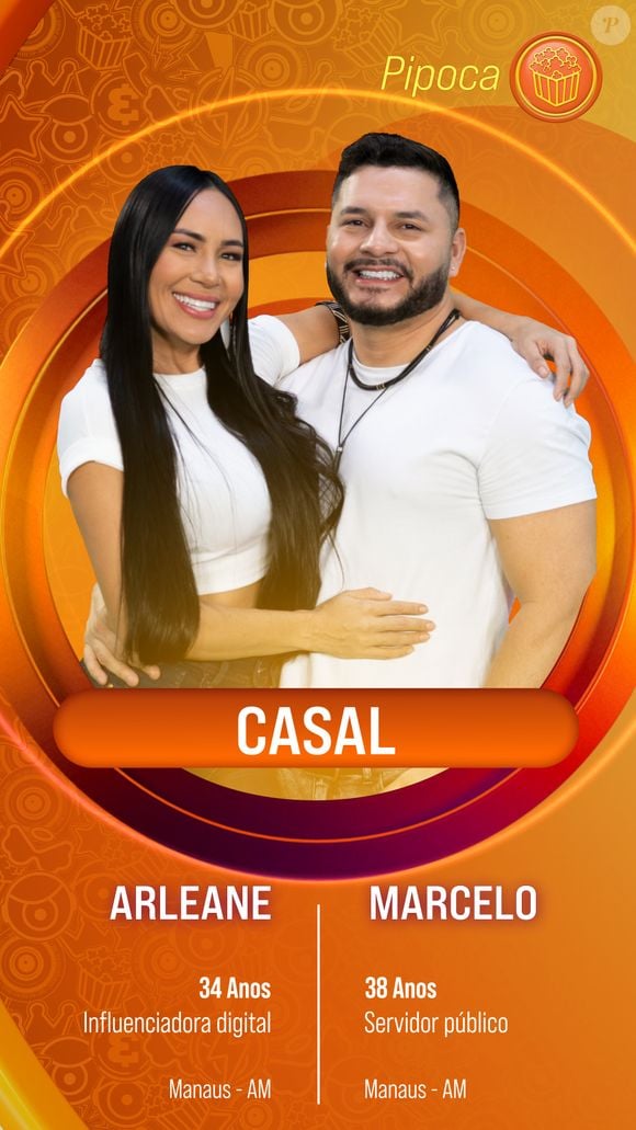 BBB 25: Arleane e Marcelo aparecem tecnicamente empatados com Diogo e Vilma na 'Enquete UOL'