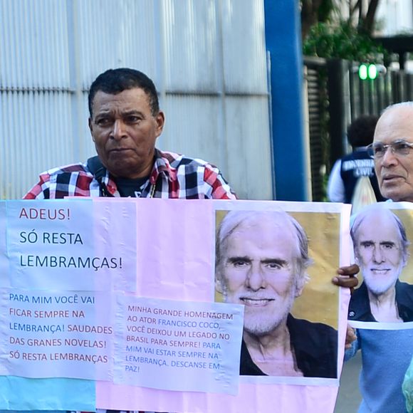 O corpo de Francisco Cuoco foi velado entre a manhã e a tarde desta sexta-feira (20), no Funeral Home, em São Paulo