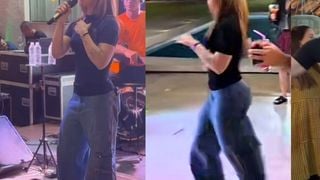 Nova rainha da Grande Rio, Virginia samba de jeans em festa de São João e web cutuca: 'Parecendo Carreta Furacão'