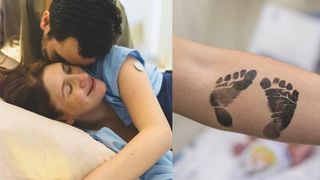 Filho de Dani Calabresa já nasceu! 9 dias após o parto, humorista revela nascimento de Bernardo, fruto de casamento com Richard Neuman: 'Agora tá aqui fora'