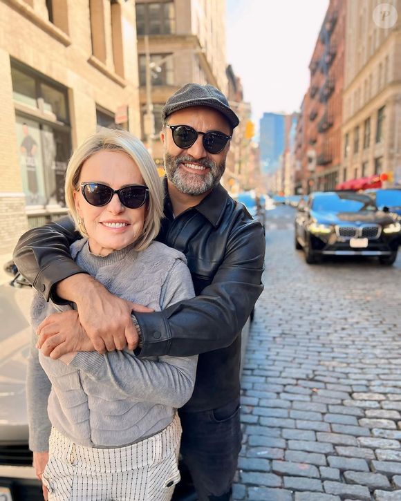 Ana Maria Braga e Fábio Arruda assumiram o namoro em 2023 durante viagem