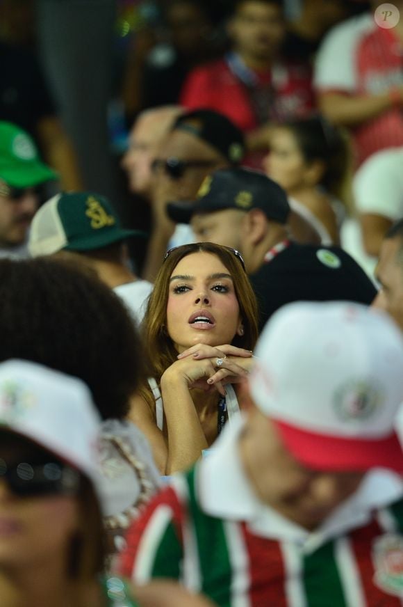 Giovanna Lancellotti acompanhou cada detalhe da apuração do Carnaval 2026 do RJ