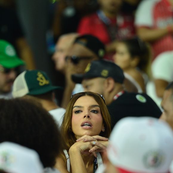 Giovanna Lancellotti acompanhou cada detalhe da apuração do Carnaval 2026 do RJ