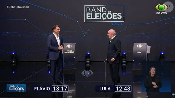O debate entre Lula e Flávio Bolsonaro teve ameaça de bomba e clima quente nos bastidores