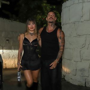 Filipe Ret e a namorada prestigiaram Anitta