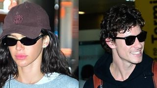 Bruna Marquezine e Shawn Mendes desembarcam no Brasil, coincidência fashion chama atenção, e web pede para famosos assumirem namoro: 'Nunca torci tanto'