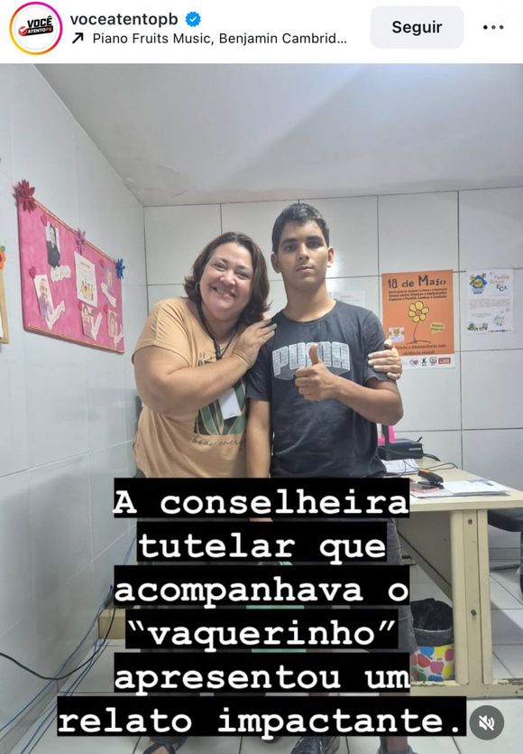 Sepultamento de Gerson reúne familiares e equipe social que o acompanhou por anos