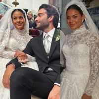 Vestido do casamento de Maria de Fátima em 'Vale Tudo' é criação de estilista brasileiro e já foi usado em noiva da alta sociedade. Veja preço!