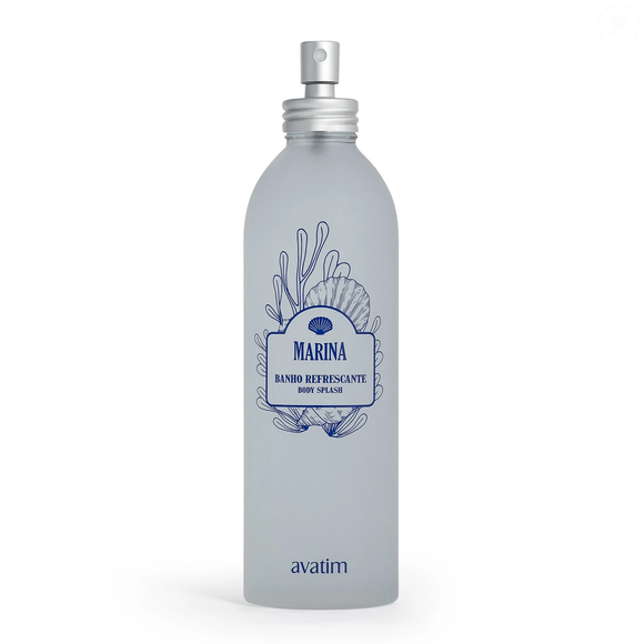 Banho Refrescante Marina (Avatim) - 300ml | R$ 120,00 - Inspirado nas brisas marinhas, entrega frescor sofisticado e vira aposta para quem ama cheiro de banho prolongado