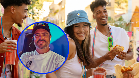 O que as famosas comem na área VIP do Lollapalooza? Descobrimos com o chef de cozinha esses 6 detalhes do cardápio exclusivo de 21 menus, 7 estações e milhares de pratos por noite