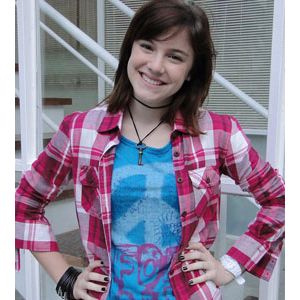 2010: Alice Wegmann fez sua estreia na TV Globo no elenco de 'Malhação'