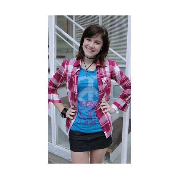 2010: Alice Wegmann fez sua estreia na TV Globo no elenco de 'Malhação'