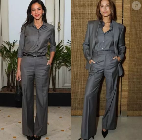 Um dia depois de Sasha Meneghel usar look total Monderpars, sua própria marca, foi a vez de Bruna Marquezine apostar no look para a pré-estreia da peça 'Um Julgamento - Depois do Inimigo, o Povo', protagonizada por Wagner Moura, no Centro Cultural Banco do Brasil, em 22 de outubro