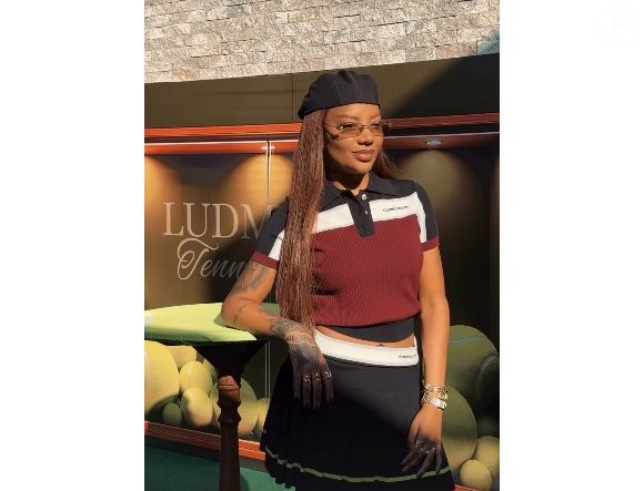 Foto de Ludmilla em sua festa de aniversário; cantora convidou Chaiany