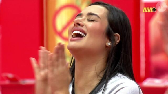 Com isso, Jordana assumiu o posto de Anjo da semana e garantiu imunidade no próximo Paredão e o TOP 8, conforme explicado pelo apresentador durante o reality