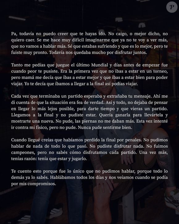 Morte do pai de Lionel Messi: jogador da Argentina fez amplo texto de adeus: 'Pai, ainda não consigo acreditar que você se foi. A ficha não caiu, ou melhor dizendo, não quero aceitar. É muito difícil para mim me imaginar nunca mais te vendo, nunca mais conversando'